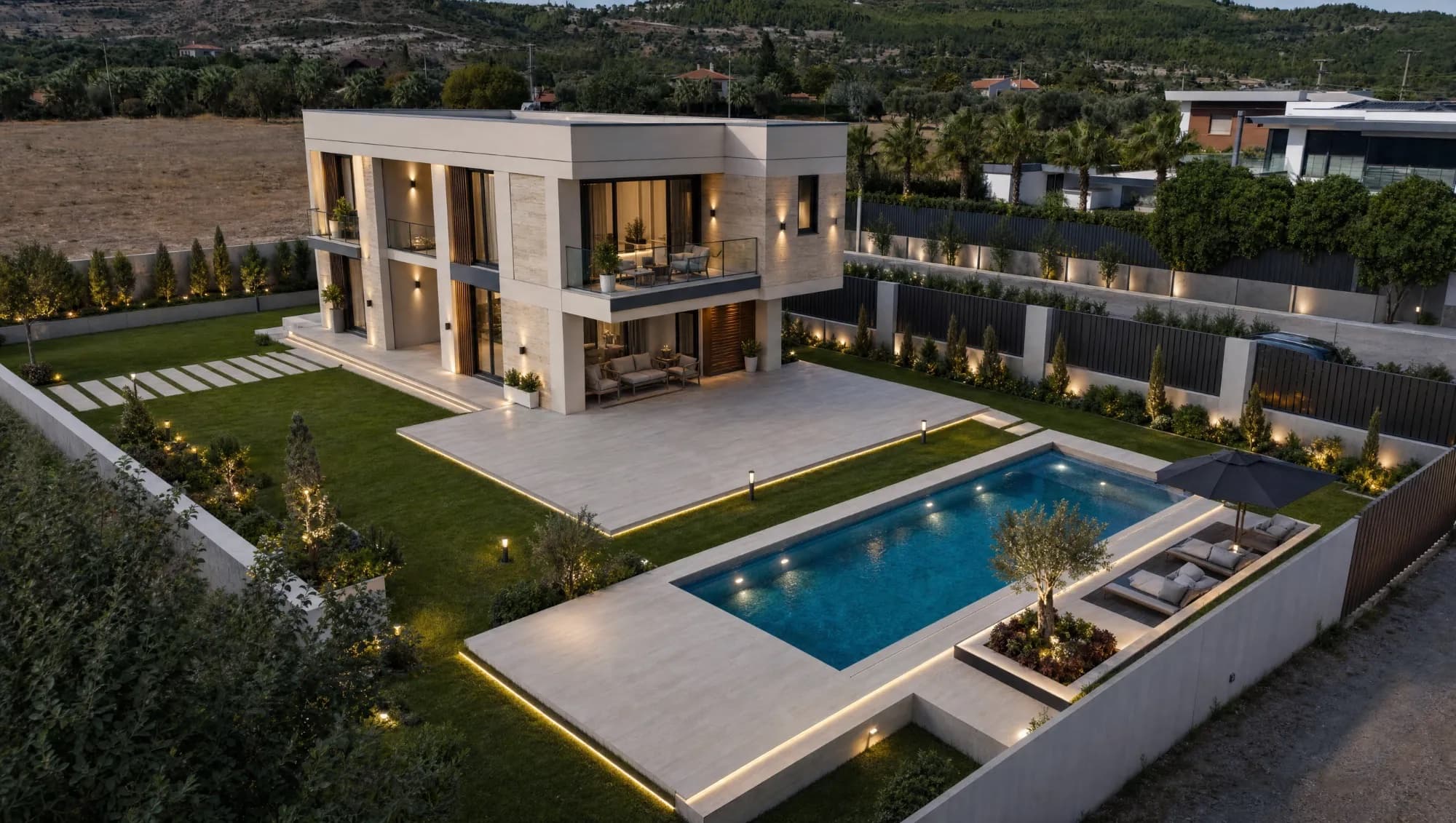 Çeşme Mamurbaba'da 900 m² Arsa Paylı Müstakil Villa